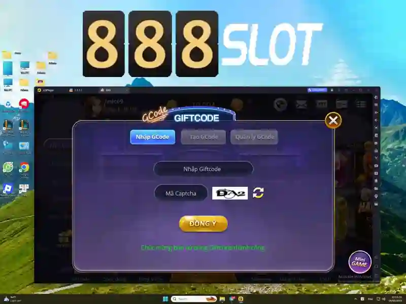 Giao diện đăng nhập 888slot thân thiện với người dùng